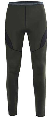 HAINES Ropa Interior Térmica Esqui Hombre Ropa Térmica Interior para Running Montaña Ciclismo Fitness Verde Militar L HAINES Ropa Interior Térmica Esqui Hombre Ropa Térmica Interior para Running Montaña Ciclismo Fitness Verde Militar L