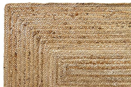 HAMID Alfombra Yute Alhambra Color Natural - Alfombra 100% Fibra de Yute (60x110cm) HAMID Alfombra Yute Alhambra Color Natural - Alfombra 100% Fibra de Yute (60x110cm)
