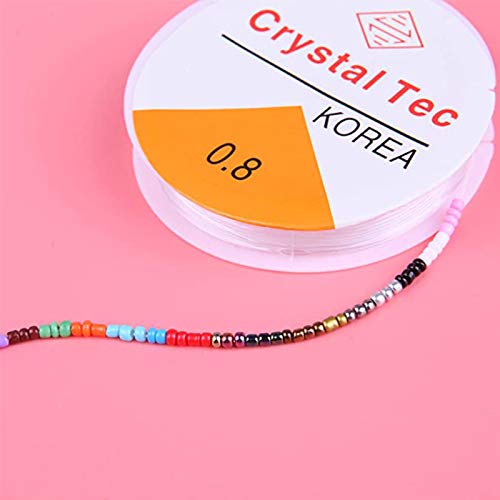 Hanbee Cuentas de Colores para Los niños 24000 Piezas，2mm Mini Cuentas y Abalorios Cristal para DIY Pulseras Collares Bisutería Regalo Cadena(24 Colores)