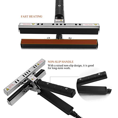 Hanchen Selladora de Bolsas Térmica Sellador Portátil de Tipo de Pinza para Papel de Aluminio/kraft Longitud de Sellado 200mm Hanchen Selladora de Bolsas Térmica Sellador Portátil de Tipo de Pinza para Papel de Aluminio/kraft Longitud de Sellado 200mm