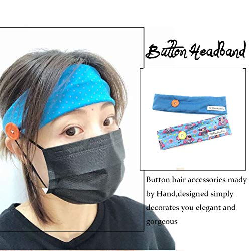 Handcess - Bandas elásticas para el pelo para correr, para hombres y mujeres, 4 unidades, color negro