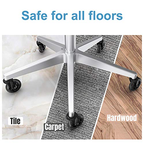 HAPFIY 10x22 mm Ruedas para IKEA Silla Oficina (5 Piezas), Ruedas para Muebles, Ruedas de Repuesto Caster Silencioso y Seguro para Cualquier Lugar (75mm(3'') - MAX 250kg) HAPFIY 10x22 mm Ruedas para IKEA Silla Oficina (5 Piezas), Ruedas para Muebles, Ruedas de Repuesto Caster Silencioso y Seguro para Cualquier Lugar (75mm(3'') - MAX 250kg)