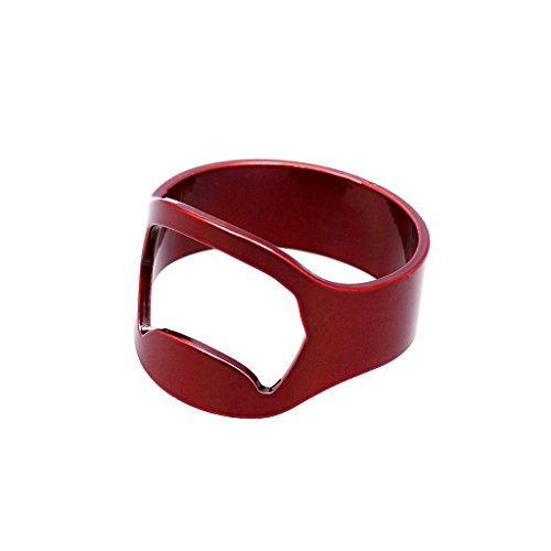 harayaa 2 Piezas de Acero Inoxidable para Hombre, Abridor de Barra de Cerveza, Anillo de Dedo, Anillo de Bicicleta harayaa 2 Piezas de Acero Inoxidable para Hombre, Abridor de Barra de Cerveza, Anillo de Dedo, Anillo de Bicicleta