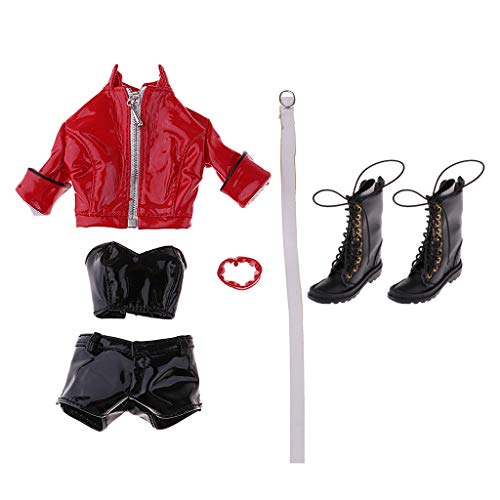 Harilla 1: 6 Chaquetas Cortas para Mujer, Traje con Bota para Figuras de Acción Kumik de 12 Pulgadas Harilla 1: 6 Chaquetas Cortas para Mujer, Traje con Bota para Figuras de Acción Kumik de 12 Pulgadas