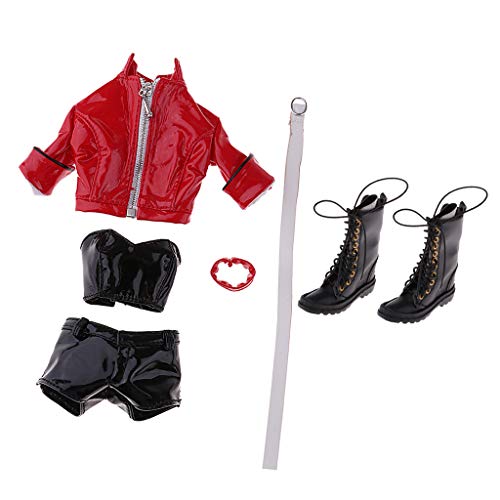 Harilla 1: 6 Chaquetas Cortas para Mujer, Traje con Bota para Figuras de Acción Kumik de 12 Pulgadas Harilla 1: 6 Chaquetas Cortas para Mujer, Traje con Bota para Figuras de Acción Kumik de 12 Pulgadas