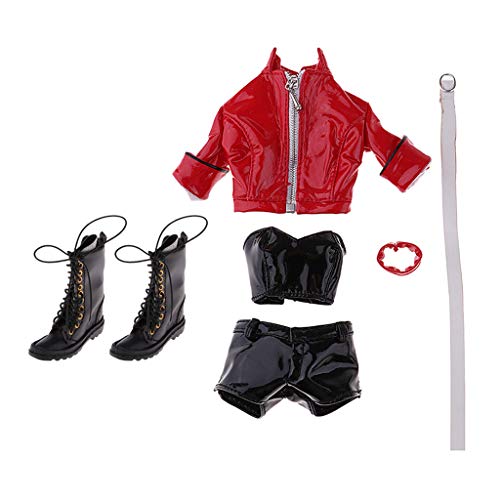 Harilla 1: 6 Chaquetas Cortas para Mujer, Traje con Bota para Figuras de Acción Kumik de 12 Pulgadas Harilla 1: 6 Chaquetas Cortas para Mujer, Traje con Bota para Figuras de Acción Kumik de 12 Pulgadas