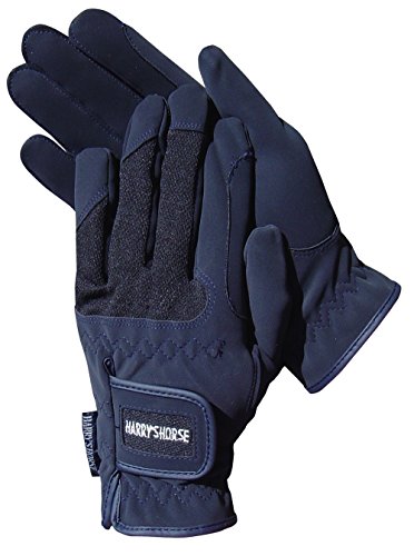 Harry 's Horse – Guantes para Mujer de Malla Domy/XS, Todo el año, Mujer, Color Marine, tamaño Small