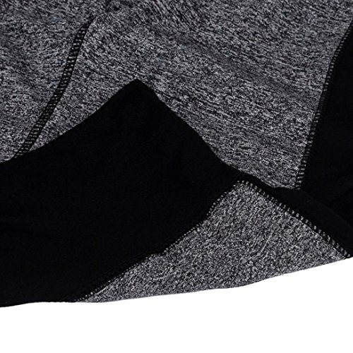 HARRYSTORE Pantalones elásticos de yoga para mujer Mujer Pantalones deportivos elásticos y cómodos mujer Polainas (M, Gris)