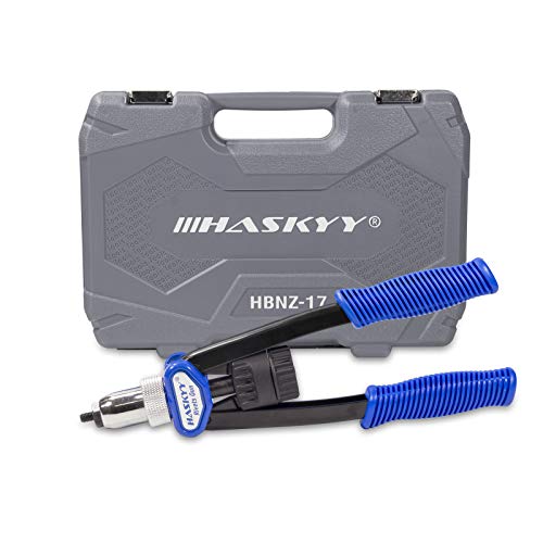 HASKYY - Pistola remachadora manual para tuercas remachables 150 Tuercas M5 M6 M8 M10 M12 HASKYY - Pistola remachadora manual para tuercas remachables 150 Tuercas M5 M6 M8 M10 M12