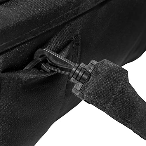 Hauck 2 in 1 Tragenest - Capazo blando 2 en 1, tejido suave y transpirable, lavable a mano, apto para sillas de paseo con arnés de seguridad, medidas de 75 x 35 x 20 cm, color negro