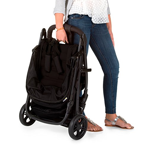 Hauck Rapid 4 Silla deportiva con respaldo reclinable para Bebés, desde nacimiento hasta 15 kg/4 años, Capacidad de carga 25 kg, Negro/Rojo