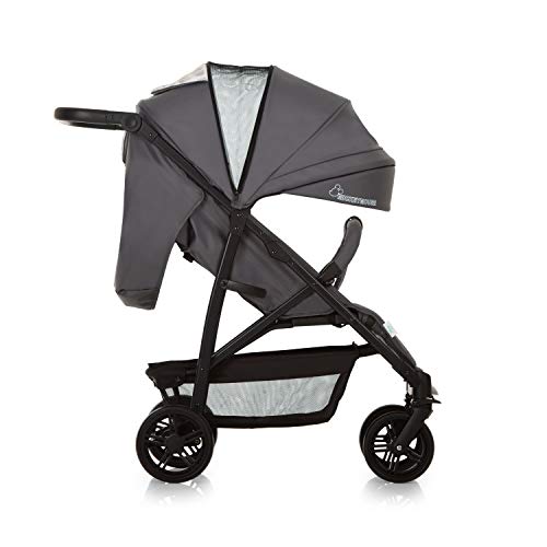 Hauck Rapid 4X Silla de paseo ligera desde nacimiento hasta 25 kg, Niños, Gris