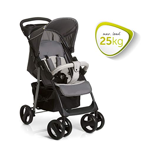 Hauck Shopper SLX Trio Set - Silla de paseo, 3 piezas de capazo, sillita y grupo 0+, Negro/Gris Hauck Shopper SLX Trio Set - Silla de paseo, 3 piezas de capazo, sillita y grupo 0+, Negro/Gris