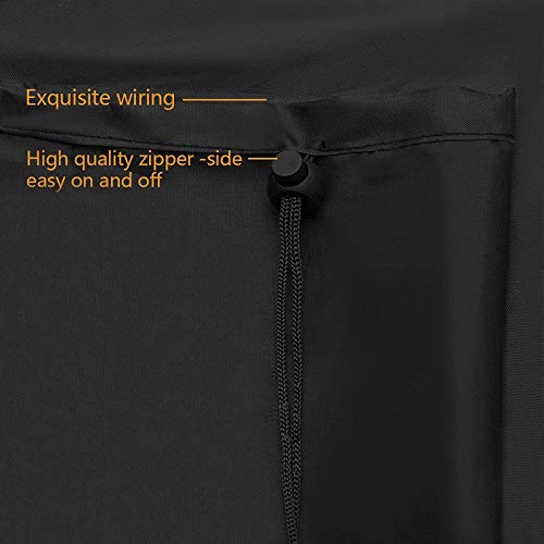 Haudang Funda protectora para cinta de correr no plegable, impermeable, apta para interiores o exteriores, color negro