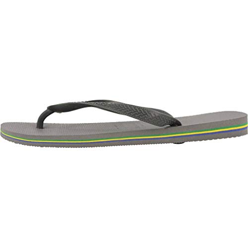 Havaianas Brasil, Chanclas Unisex Adulto, Gris (Steel Grey), 41-42 EU