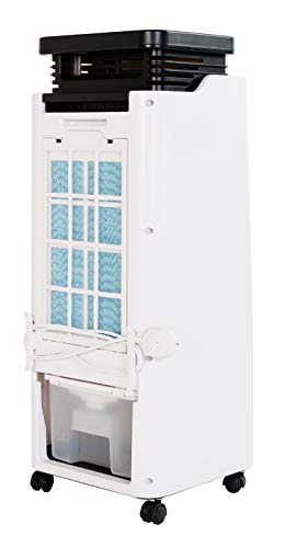 HAVERLAND CASAP | Climatizador Evaporativo Portátil Calor/Frío | 60w / 1500w | Bajo Consumo | hasta 25 m² | 5.5L | 3 Velocidad | Silencioso | Función Anti-Mosquitos