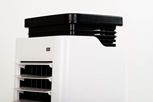 HAVERLAND CASAP | Climatizador Evaporativo Portátil Calor/Frío | 60w / 1500w | Bajo Consumo | hasta 25 m² | 5.5L | 3 Velocidad | Silencioso | Función Anti-Mosquitos