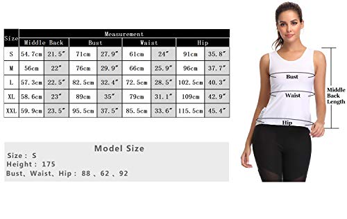 Hawiton Camiseta sin Mangas Deporte para Mujer Deportiva Tirantes Ligera Espalda Cruzada Tank Top para Fitness,Gimnasio,Yoga Hawiton Camiseta sin Mangas Deporte para Mujer Deportiva Tirantes Ligera Espalda Cruzada Tank Top para Fitness,Gimnasio,Yoga
