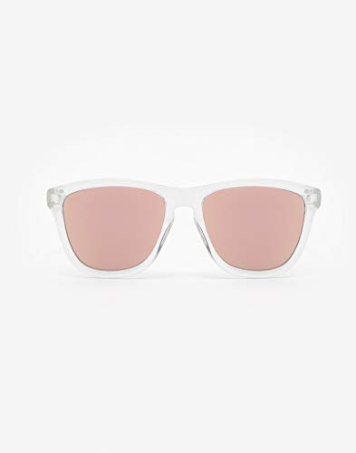 HAWKERS - Gafas de sol para hombre y mujer ONE , Transparente / Rosa