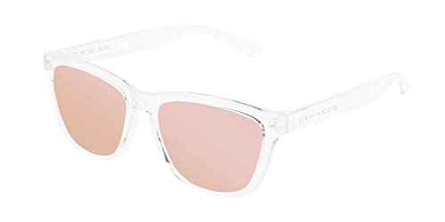 HAWKERS - Gafas de sol para hombre y mujer ONE , Transparente / Rosa HAWKERS - Gafas de sol para hombre y mujer ONE , Transparente / Rosa