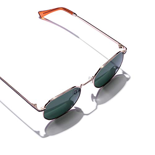 HAWKERS SIXGON Gafas de sol, Verde, One Size Unisex-Adult