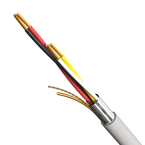 HB-DIGITAL 25 m de cable telefónico 2 x 2 x 0,6 J-Y(ST) Y cable de instalación JYSTY 4 cables telefónicos HB-DIGITAL 25 m de cable telefónico 2 x 2 x 0,6 J-Y(ST) Y cable de instalación JYSTY 4 cables telefónicos