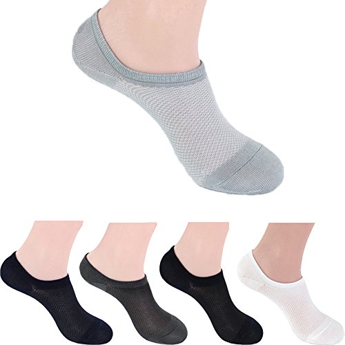 HBF 5 Pares Calcetines Cortos Hombre Algodon Calcetines Invisibles Hombre Multicolor Calcetines Barco