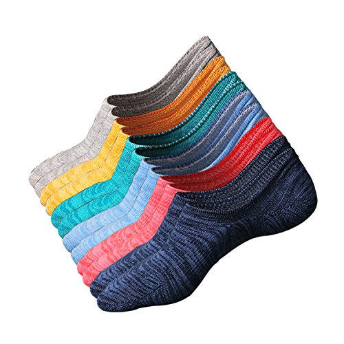 HBF 6 Pares Calcetines Cortos Hombre Invisibles Antideslizantes Respirable Calcetines Algodon Hombre Para Verano Otoño HBF 6 Pares Calcetines Cortos Hombre Invisibles Antideslizantes Respirable Calcetines Algodon Hombre Para Verano Otoño
