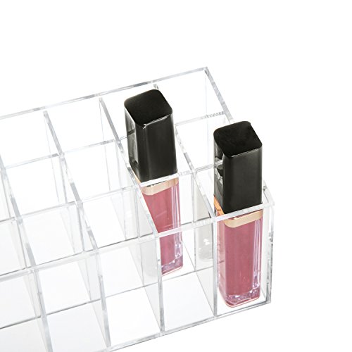 hblife 24 Espacios acrílico Brillo de Labios pintalabios Soporte Organizador de Maquillaje de Almacenamiento Caso Claro para Las Mujeres hblife 24 Espacios acrílico Brillo de Labios pintalabios Soporte Organizador de Maquillaje de Almacenamiento Caso Claro para Las Mujeres