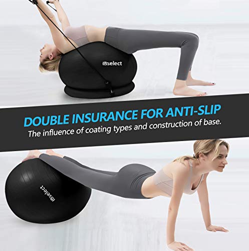 HBselect Balones De Ejercicio Fitness Pelota Pilates Embarazadas Bola De Equilibrio Fitness para Gimnasio Yoga HBselect Balones De Ejercicio Fitness Pelota Pilates Embarazadas Bola De Equilibrio Fitness para Gimnasio Yoga
