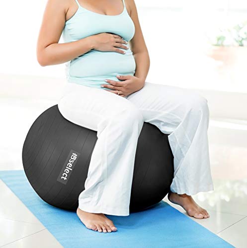 HBselect Balones De Ejercicio Fitness Pelota Pilates Embarazadas Bola De Equilibrio Fitness para Gimnasio Yoga HBselect Balones De Ejercicio Fitness Pelota Pilates Embarazadas Bola De Equilibrio Fitness para Gimnasio Yoga