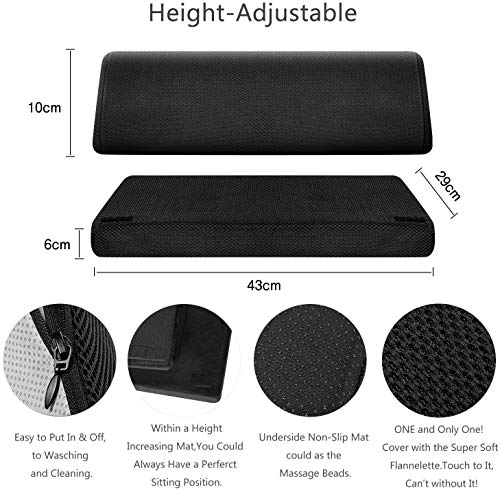 HBselect reposapies Oficina Ergonómico Espuma Memoria Reposapies Escritorio para Relajarse Los Pies Reducción del Dolor apoya pies Oficina Antideslizante con Funda Desmontable y Lavable HBselect reposapies Oficina Ergonómico Espuma Memoria Reposapies Escritorio para Relajarse Los Pies Reducción del Dolor apoya pies Oficina Antideslizante con Funda Desmontable y Lavable