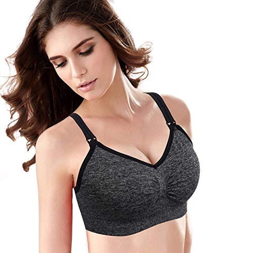 HBselect Sostén De Lactancia Sin Costuras Multicolor,Sujetador de Maternidad,Sujetadores para Premamá Multicolor Sostén Embarazada HBselect Sostén De Lactancia Sin Costuras Multicolor,Sujetador de Maternidad,Sujetadores para Premamá Multicolor Sostén Embarazada