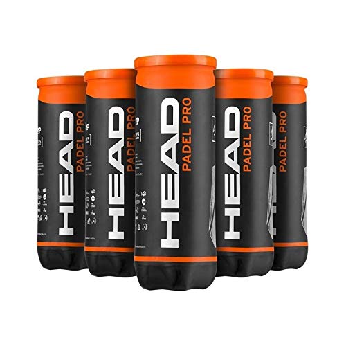 Head Pelotas Bote de Pádel Pro, Amarillo, Talla Única Head Pelotas Bote de Pádel Pro, Amarillo, Talla Única