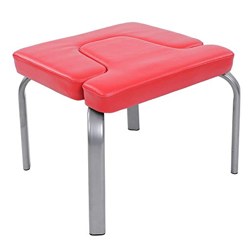 Headstand Chair, Yoga Chair Head Stand Taburete Silla Banco Banco de inversión Headstander Fitness Kit Rojo