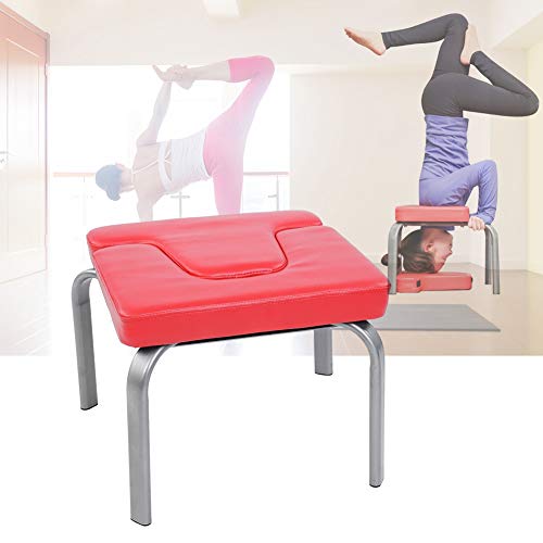 Headstand Chair, Yoga Chair Head Stand Taburete Silla Banco Banco de inversión Headstander Fitness Kit Rojo Headstand Chair, Yoga Chair Head Stand Taburete Silla Banco Banco de inversión Headstander Fitness Kit Rojo