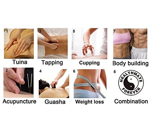 HealthmateForever OTC 8 modos clínica profesional electroterapia masaje cuerpo completo
