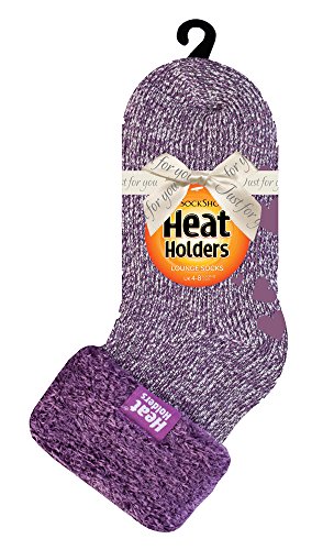 Heat Holders - Mujer Invierno Cómodo Confortables Térmico Diseño Caliente Fantasia Colores Gruesa Calcetines para Frío (37-42 eu, HHL05)