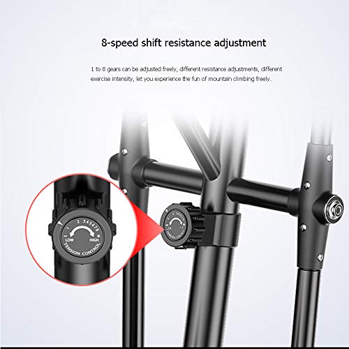 HECHEN Bicicleta elíptica, máquina de Ejercicios de Paso 8 Ajuste de Resistencia de Velocidad Gimnasio en casa,caminadora de Aire de máquina de Ejercicios,Entrenador elíptico+Pantalla multifunción HECHEN Bicicleta elíptica, máquina de Ejercicios de Paso 8 Ajuste de Resistencia de Velocidad Gimnasio en casa,caminadora de Aire de máquina de Ejercicios,Entrenador elíptico+Pantalla multifunción