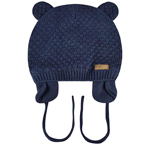 heekpek Gorro de Bebé Niña Invierno Sombrero de Bebé Oso Lindo Niño Orejera Beanie Gorro de Punto Cálido Otoño Primavera Niña 0 a 3 Años