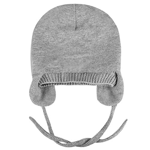 heekpek Gorro de Bebé Niña Invierno Sombrero de Bebé Oso Lindo Niño Orejera Beanie Gorro de Punto Cálido Otoño Primavera Niña 0 a 3 Años