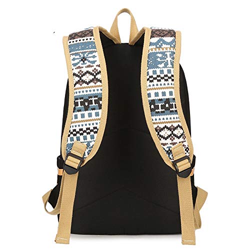 HEIMIAOMIAO Mochila señora Mujer Cas estudiantes de secundaria ual de muy buen gusto Women de la lona del morral del recorrido junior de adolescentes mujer para el almuerzo bolso de la caja de lápiz HEIMIAOMIAO Mochila señora Mujer Cas estudiantes de secundaria ual de muy buen gusto Women de la lona del morral del recorrido junior de adolescentes mujer para el almuerzo bolso de la caja de lápiz