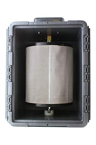 Heisenberg Máquina de Polen eléctrica 9 litros Extractor de Polen de Centrifugado con Prensa de Polen y Grinder Heisenberg Máquina de Polen eléctrica 9 litros Extractor de Polen de Centrifugado con Prensa de Polen y Grinder