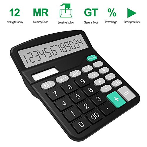 Helect H1001- Calculadora Básica, Energía Solar, Negro Helect H1001- Calculadora Básica, Energía Solar, Negro
