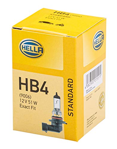 HELLA 8GH 005 636-121 Lámpara - HB4 - Standard - 12V/51W - P22d - caja - Cant.: 1 HELLA 8GH 005 636-121 Lámpara - HB4 - Standard - 12V/51W - P22d - caja - Cant.: 1