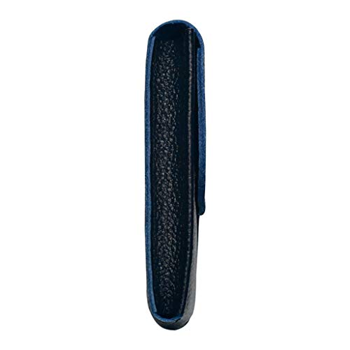 Hellery Delicada Funda De Cuero para Reloj Individual, Reloj De Pulsera, Estuche para Viajar - Azul Marino Hellery Delicada Funda De Cuero para Reloj Individual, Reloj De Pulsera, Estuche para Viajar - Azul Marino