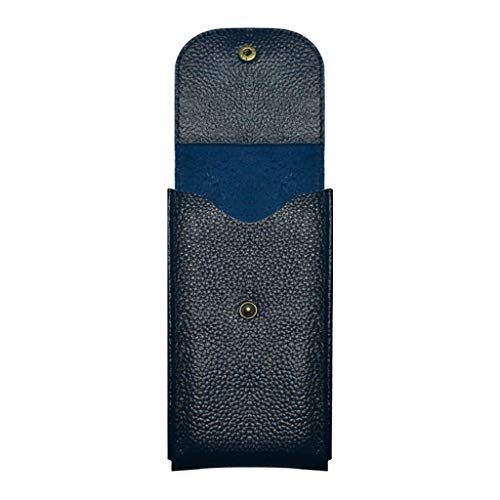 Hellery Delicada Funda De Cuero para Reloj Individual, Reloj De Pulsera, Estuche para Viajar - Azul Marino Hellery Delicada Funda De Cuero para Reloj Individual, Reloj De Pulsera, Estuche para Viajar - Azul Marino