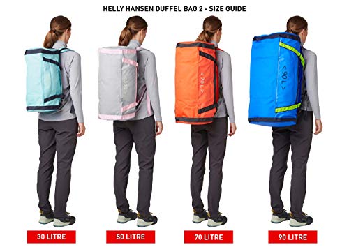 Helly Hansen HH Duffel Bag 2 50L Bolsa de Viaje, Unisex Adulto, Negro (Negro) Helly Hansen HH Duffel Bag 2 50L Bolsa de Viaje, Unisex Adulto, Negro (Negro)