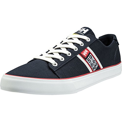 Helly Hansen Salt F-1, Zapatillas para Hombre, Azul (Navy/Off White/Flag Red 597), 43 EU