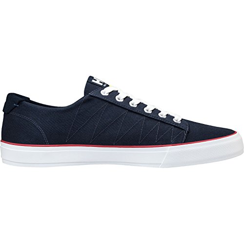 Helly Hansen Salt F-1, Zapatillas para Hombre, Azul (Navy/Off White/Flag Red 597), 43 EU